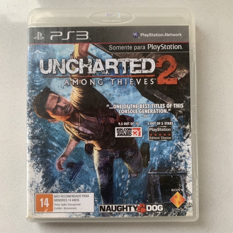 Uncharted 2 Among Thieves jogo PS3 | Shopee Brasil