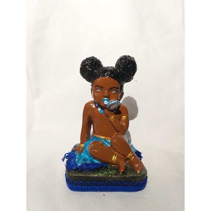 Estatua Imagem Ere Menina Azul Estatua Umbanda Candomble