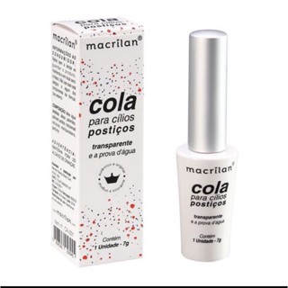 cola macrilan branca em Oferta na Shopee