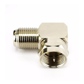 1 Peça Conector Coaxial Para Fêmea Coaxial 90 Graus Em L
