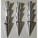 Kit Com 60 Canudos Canudinhos Para Doces 8cm