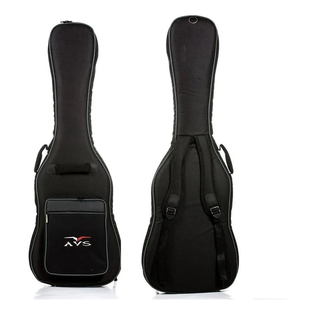 Capa Bag Para Contra Baixo Avs Ch200 Acolchoada