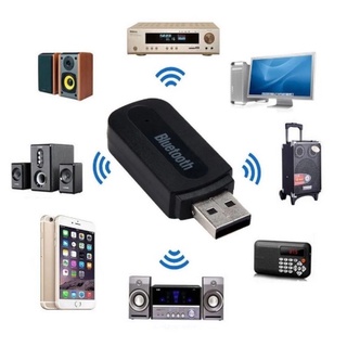 Receptor Adaptador Bluetooth Usb P2 Audio Stereo