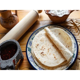 Tortilla de Trigo Vegana para Wrap Burrito tex mex 30 cm 10 unidades em Oferta na Shopee