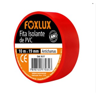 Fita Isolante colorida 10MT - Foxlux em Oferta na Shopee