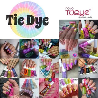 20 Esmaltes DIFERENTES Novo Toque TYE DIE