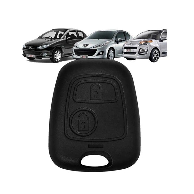 Frente Capa Chave Peugeot 206 207 306 C3 Picasso modelo parafusado 98 / 12 - cod.9007 em Oferta na Shopee