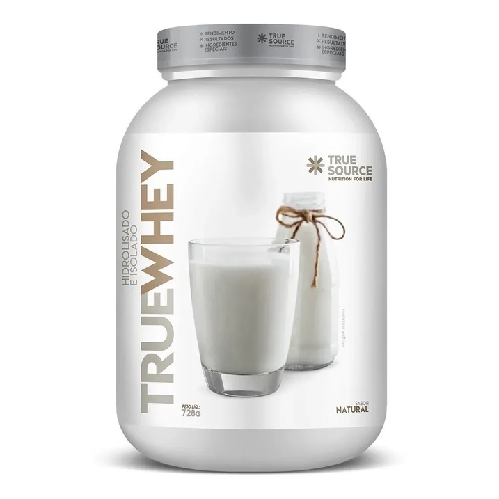 Whey Isolada Hidrolisada Natural Gourmet 728g - True Source