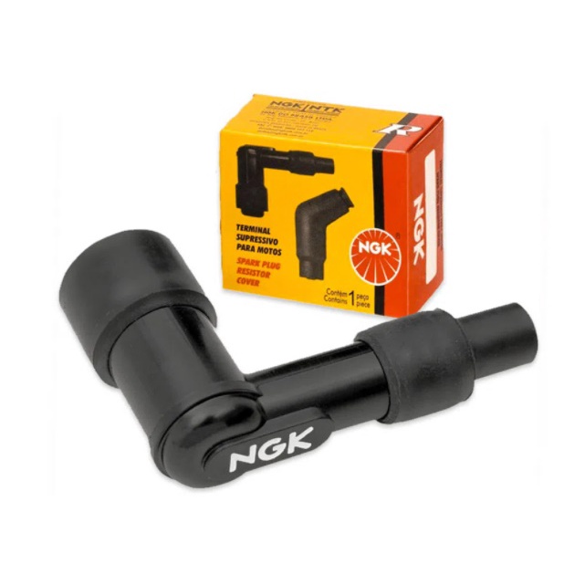 Cachimbo De Vela Ngk Para Moto Honda Cg 125 Today Fan Cargo C 100 Biz Turuna ML Bros 125k XR 200R CBX 200 Strada