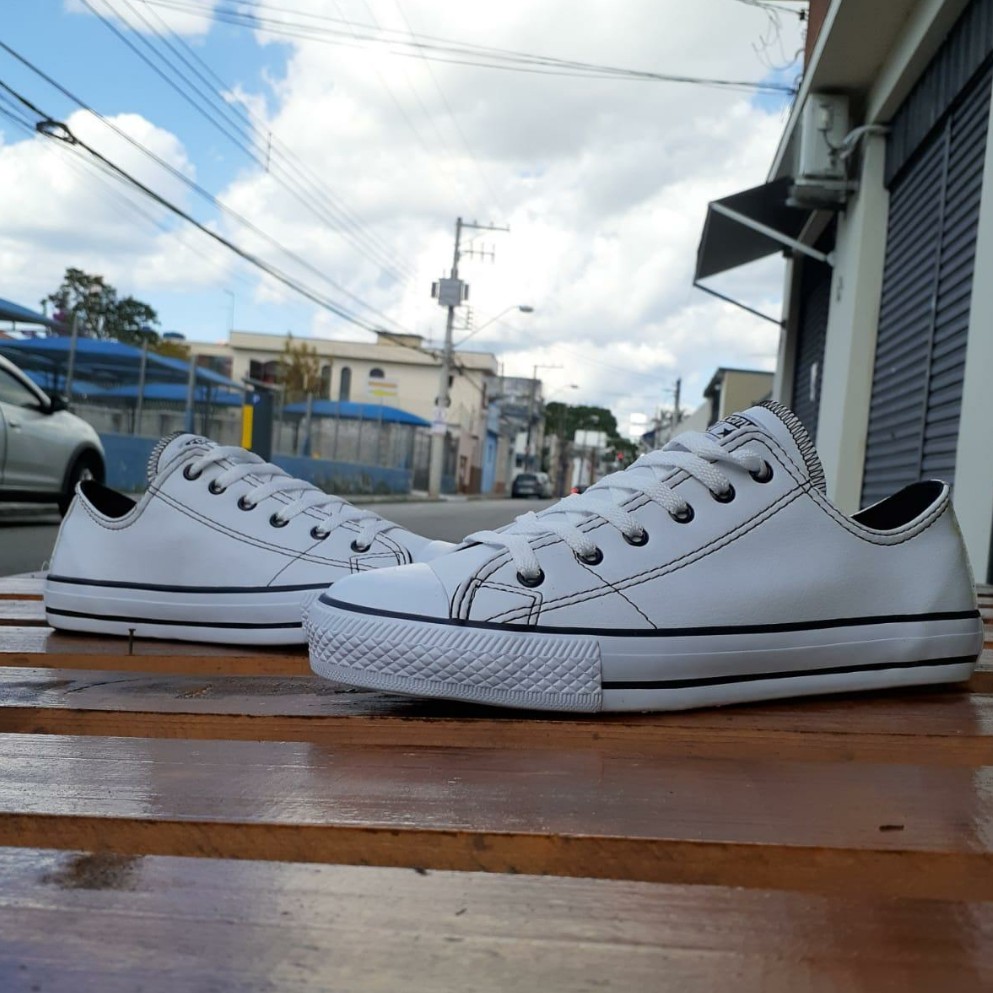 all star branco decorado