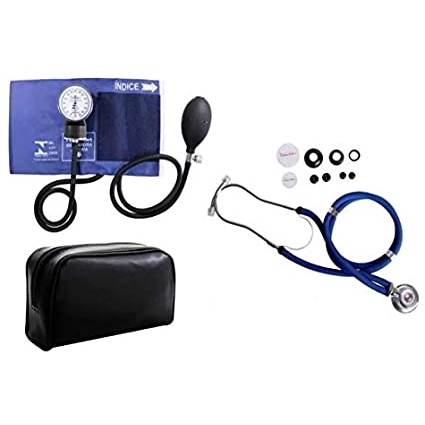 Kit Cuidados com a Pressão Esfigmomanômetro E Estetoscópio Rappaport