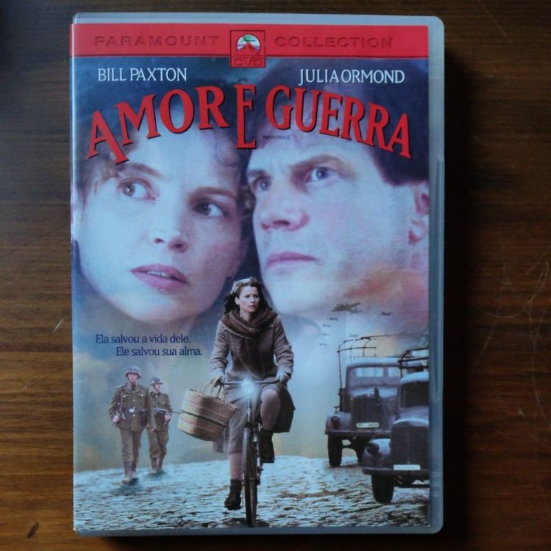 DVD Original Amor e Guerra - Bill Paxton Julia Ormond