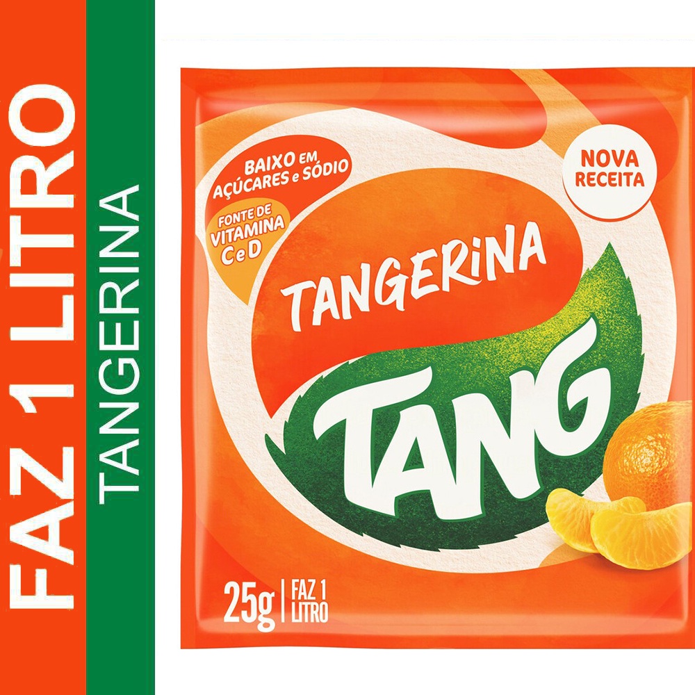 Kit Com Sucos Tang G Sabor Tangerina Unidades Shopee Brasil