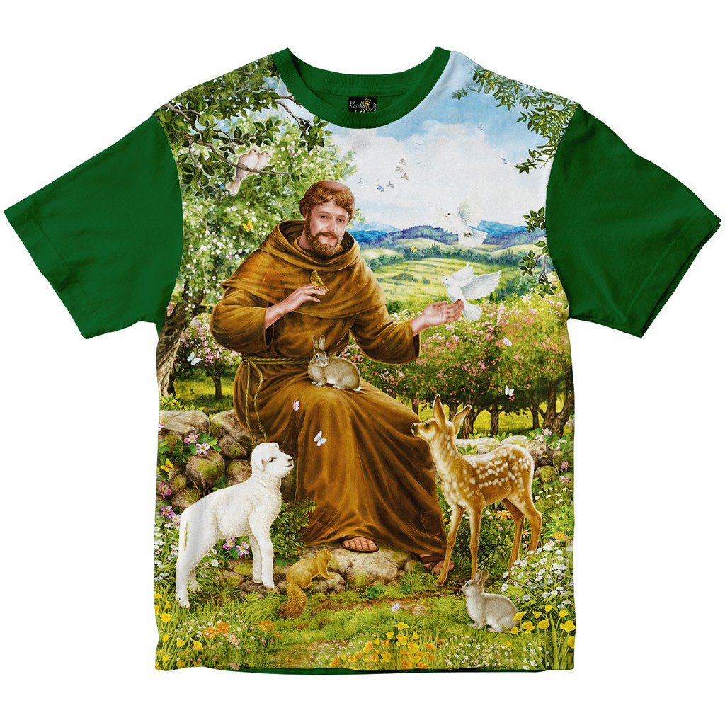 Camiseta São Francisco Rainha do Brasil Verde