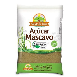 Açúcar Mascavo Orgânico 500g - Saúde da Terra