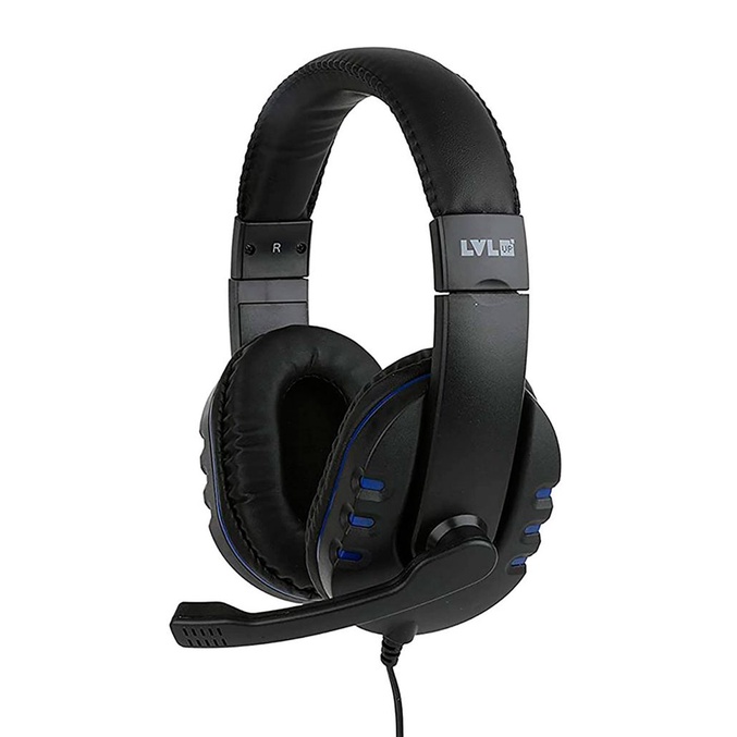 Fone De Ouvido Gamer Level Up Ps5, Xbox1, Switch Pc E Mobile Preta