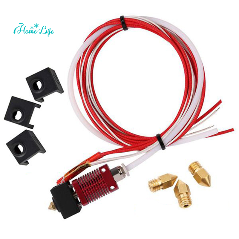 New-Extruder Hot End Kit Original Replacement Parts for Creality CR-10 CR-10S S4 S5 3D Printer, 0.4mm Nozzle,12V 40W