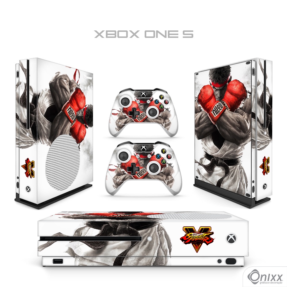 Skin XBOX ONE S Adesiva Street Fighter V
