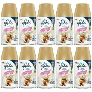 Kit 10 Refil Odorizador Glade Lembranças De Infância 269ml