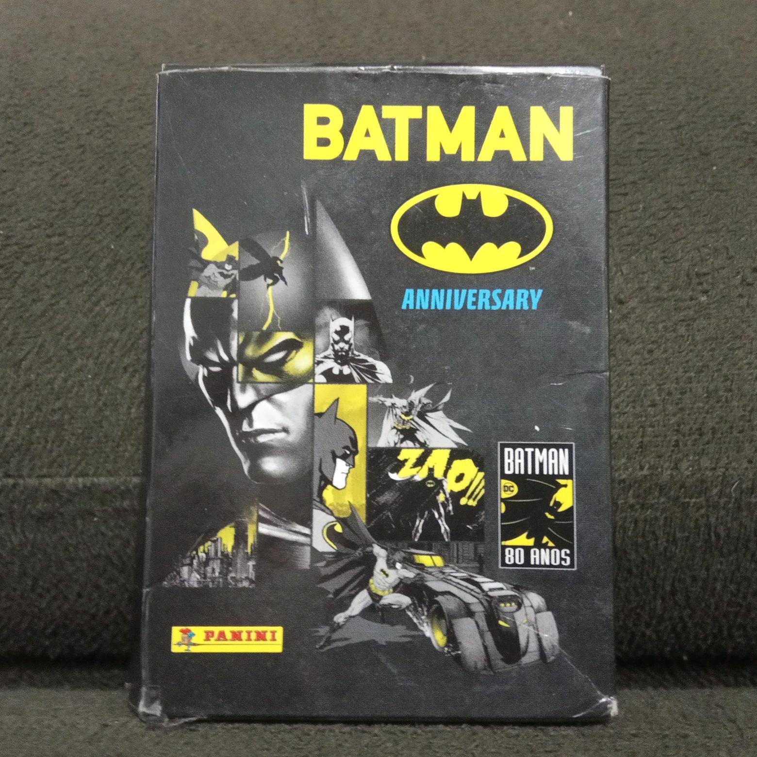 PORTA CARDS + 7 CARDS ORIGINAIS BATMAN ANNIVERSARY COMICS PANINI | Shopee  Brasil