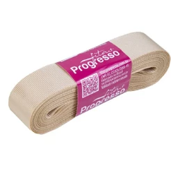 Fita Gorgurão Progresso 22mm nº5 10m 236 Bege - 1un