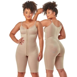 Body Modelador Macaquinho Sem Bojo Com Abertura Frontal E Perninhas Vi Lingerie