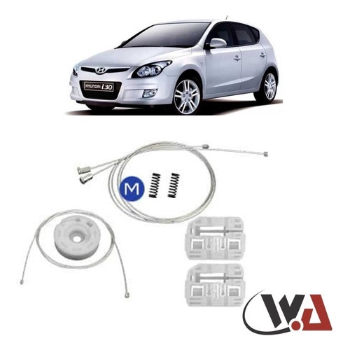 Kit Reparo Máquina Vidro Elétrico Dianteiro i30 Até 2011
