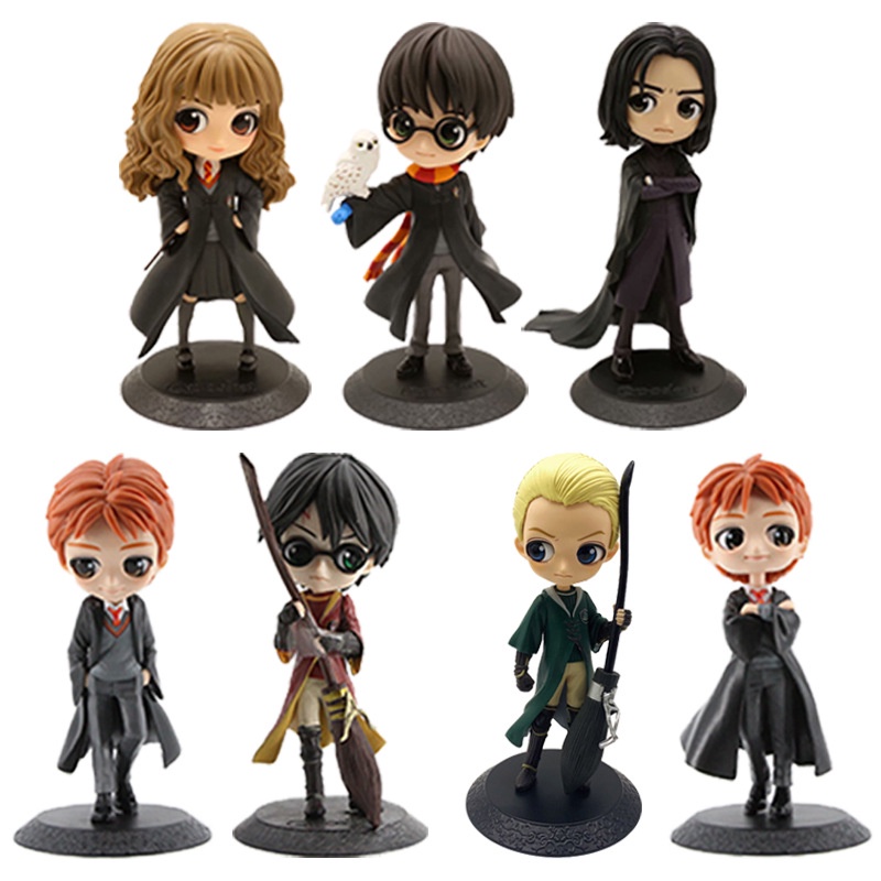 10Style 15cm Harry Potter James Hermione Granger Ron Weasley Q Versão Boneca PVC Action Figure Modelo Brinquedos Presentes Dos Miúdos em Oferta na Shopee