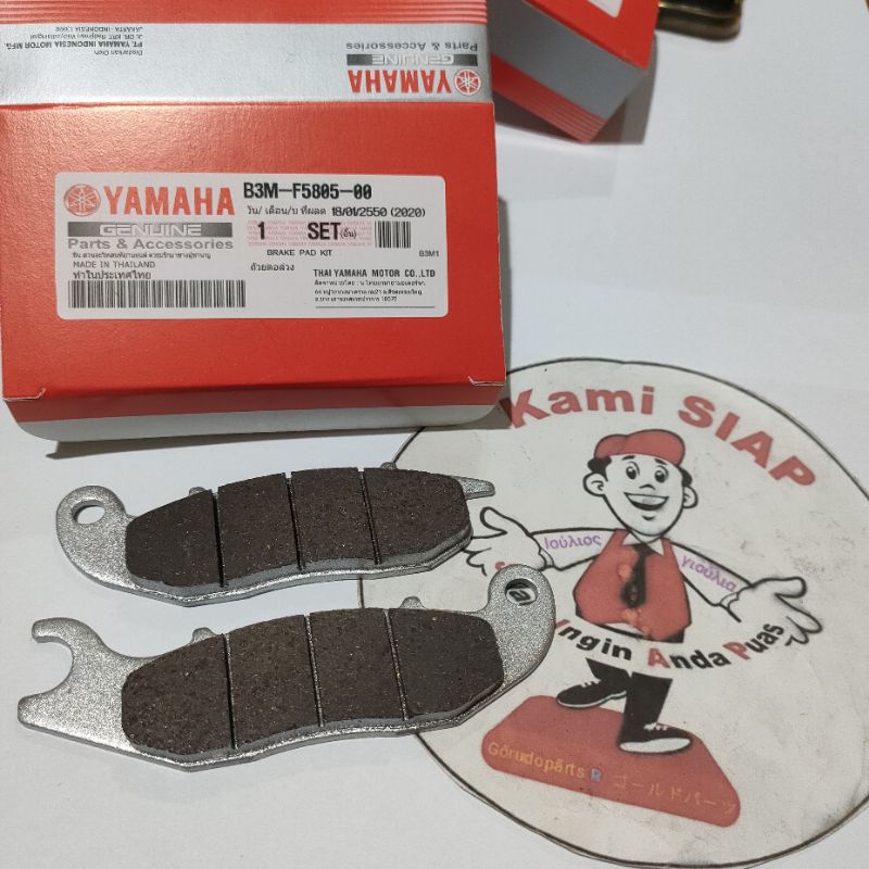 B3M-F5805-00 KIT De Pastilhas De Freio A Disco Dianteiro WR155 WR 155 original