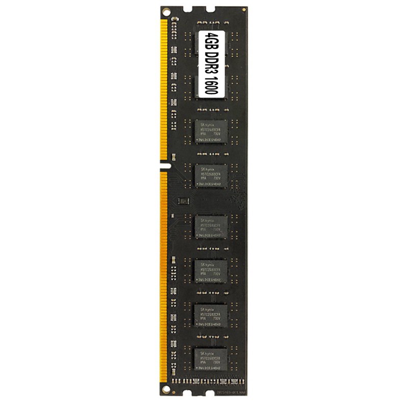 Memoria De Desktop Ram Ddr3 4g 1600 Mhz 1 5 V 240 Pinos Preto Shopee Brasil