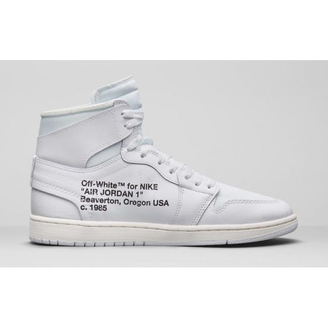 jordan 1 off white branco