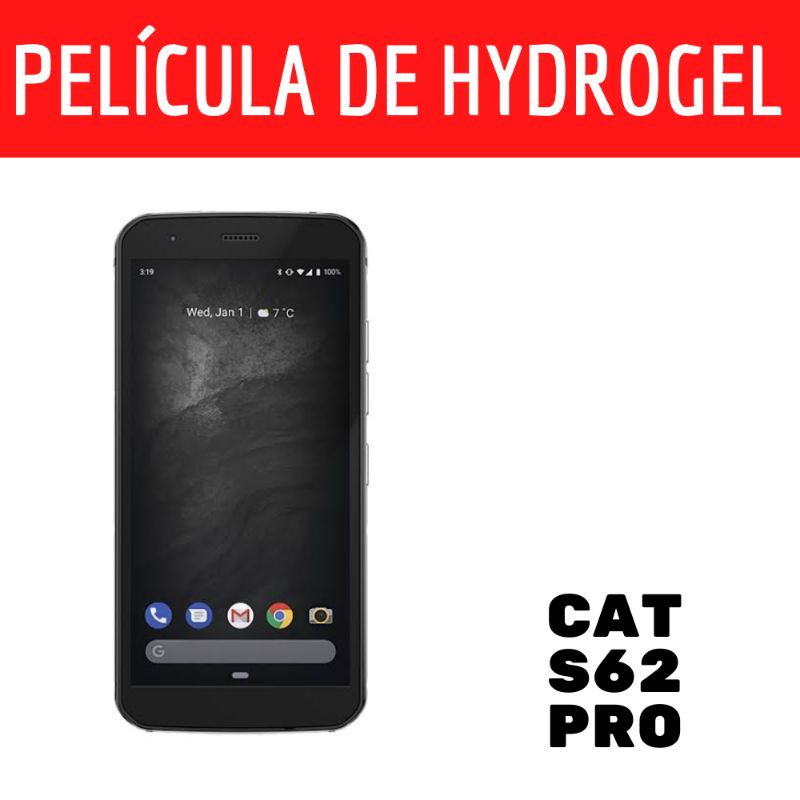 Película Hydrogel Cat S62 Pro Smartphone Celular Anti Impacto Premium Carterpilar