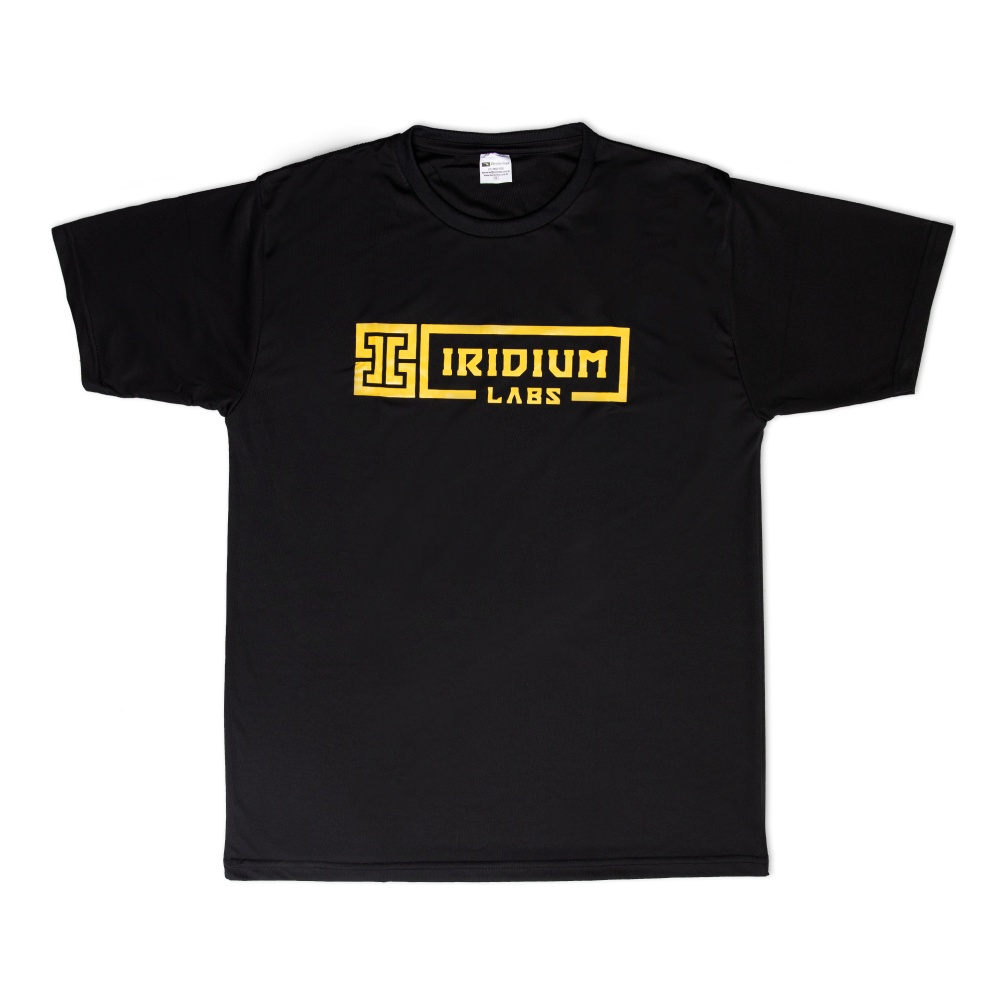 Camiseta Dry Fit - Iridium Labs - Preta em Oferta na Shopee