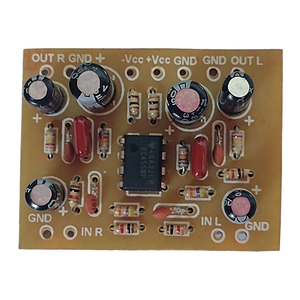1 Grabadora De Cinta Téreo TA7668, Placa Preamplificadora De