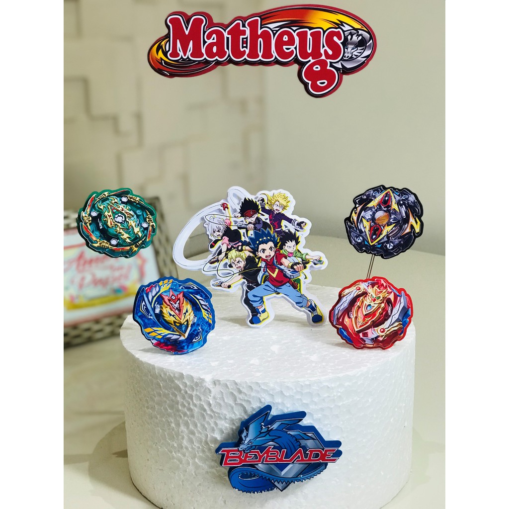 Bolo Beyblade Topos: Onde Comprar | BuscaProdutos