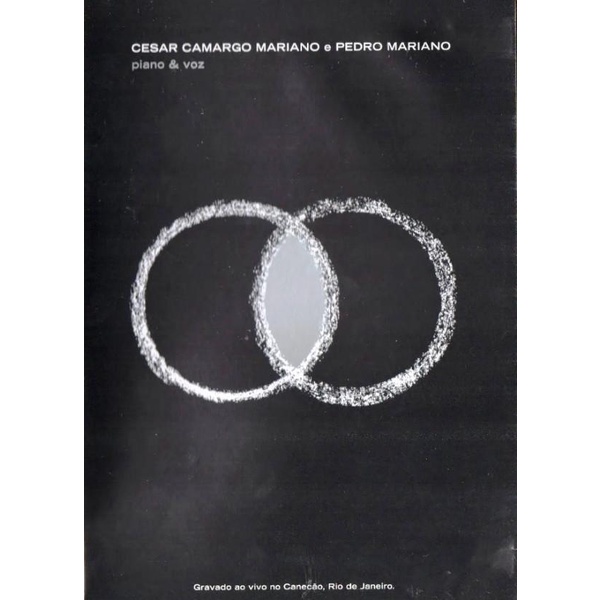 Dvd César Camargo Mariano E Pedro Mariano - Piano E Voz