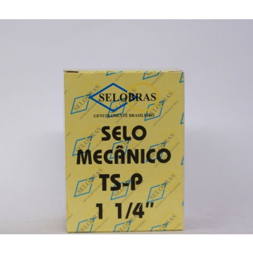 Selo Mecânico Tipo Ts-p Eixo 1.1/4'' M.n. Mola Normal Inox
