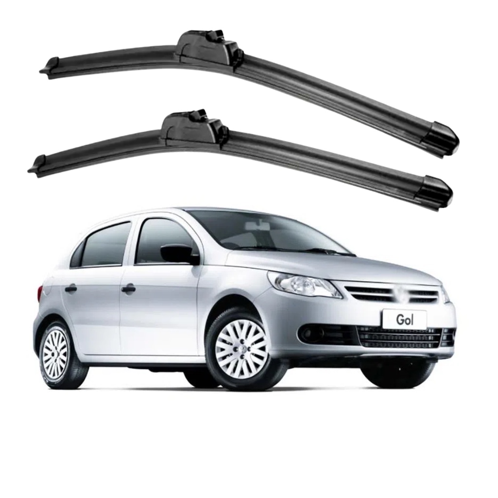 Par de Palhetas para Limpador de Parabrisa Dianteiro para Gol G5 2008 2009 2010 2011 2012 em Oferta na Shopee