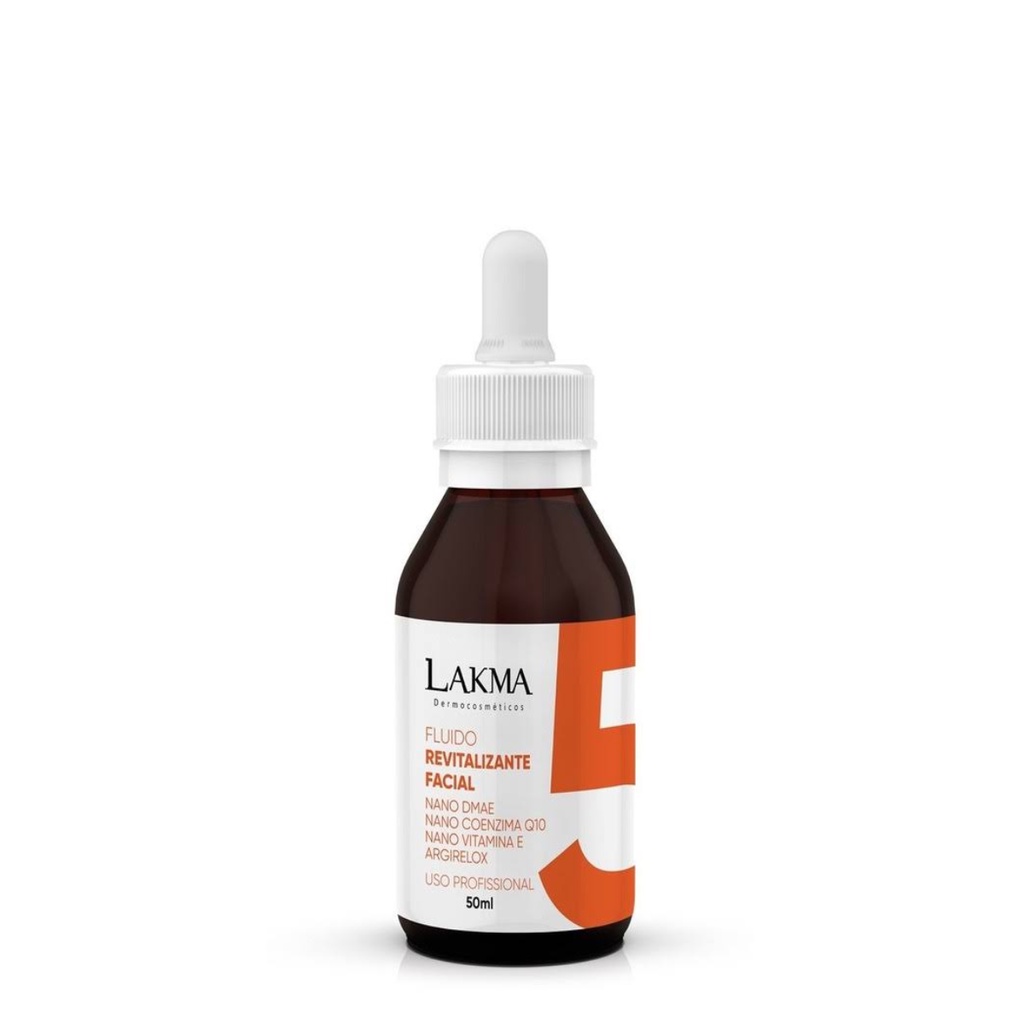 Fluído Revitalizante Leite Nano Fill Up Passo 5 - DMAE, Q10 e Vitamina E para Rugas 40ml LAKMA