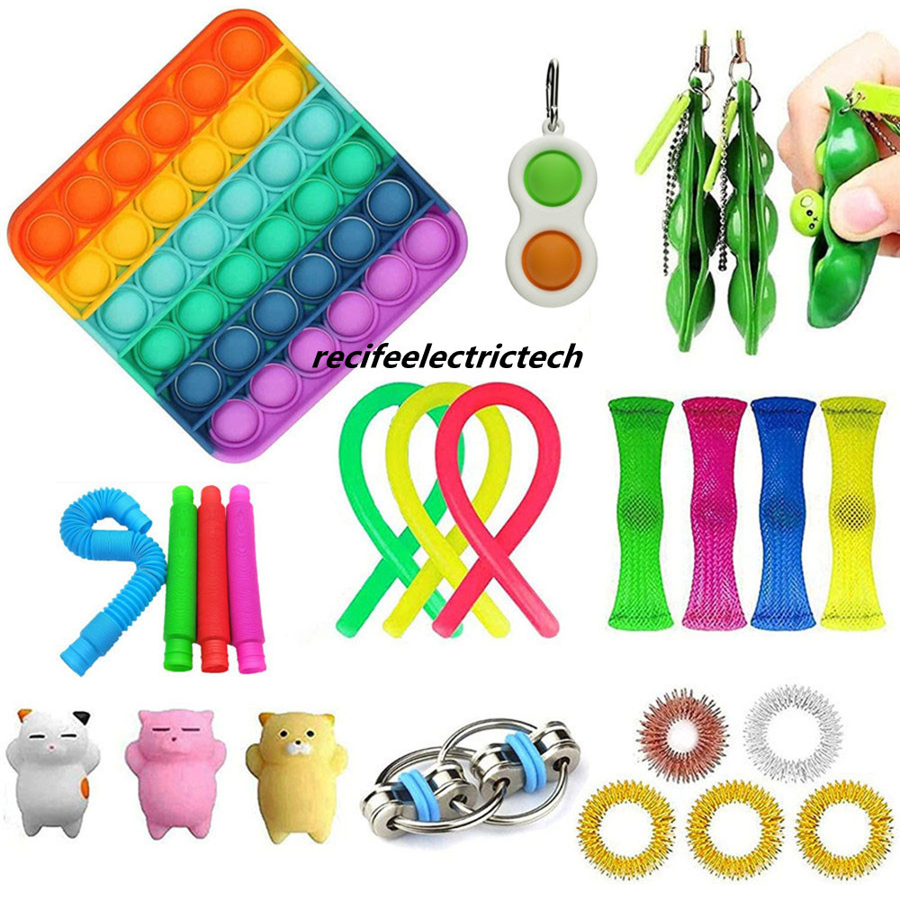 kit pop it fidget toy shopee