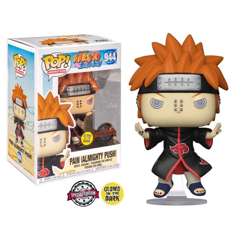 Funko Pop Naruto Pain Allmighty Push Glow Exclusivo 944 Novo Original em Oferta na Shopee