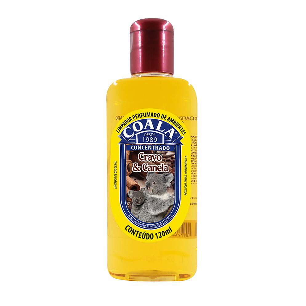 Coala Limpador Perfumado de Ambientes - Cravo e Canela 120ML ...