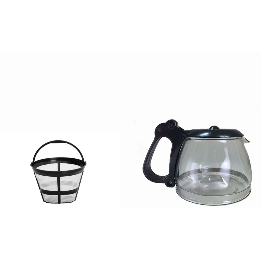 Jarra para Cafeteira Mondial Pratic 17 Cafés / NC-25 Preta com Filtro Permanente