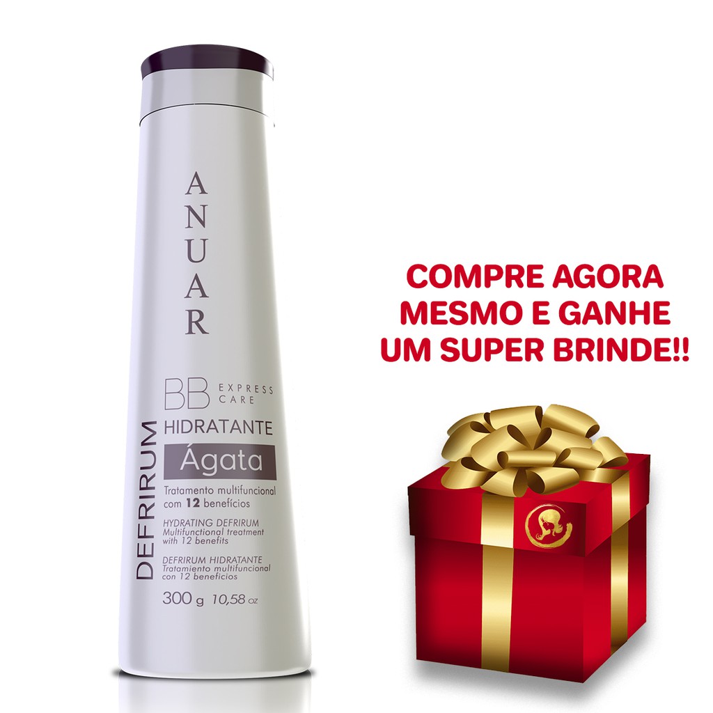 Defrirum Hidratante Ágata 300g Anuar Cosméticos