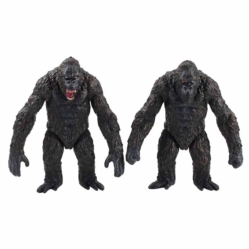17.5cm 2Styles Movie King Kong PVC Action Figure Collectible Model Toys Dolls Gift for Kids