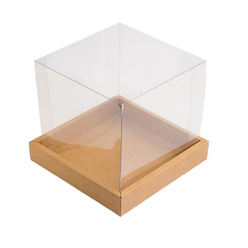 Caixa para Panetone e Bolo 500g (15cm x 15cm x 15cm) Kraft 5 unidades Assk Rizzo Embalagens em Oferta na Shopee