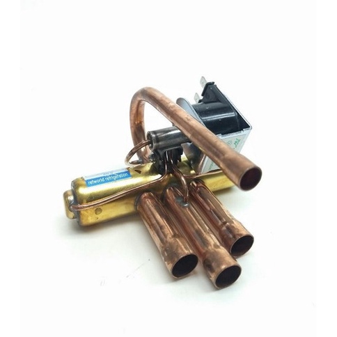 Valvula Reversora Curva Para Split 4v 3/8 E 1/2