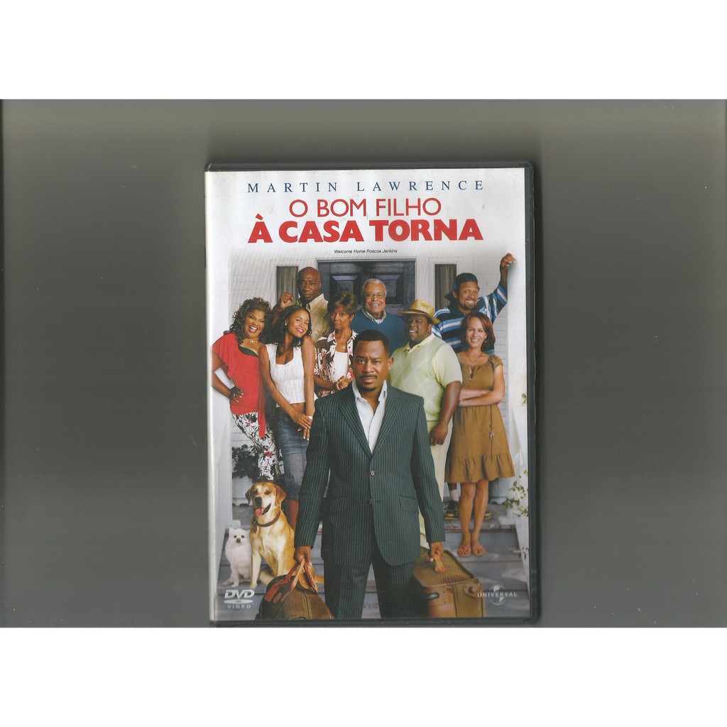 DVD * O BOM FILHO Á CASA TORNA * MARTIN LAWRENCE - USADO