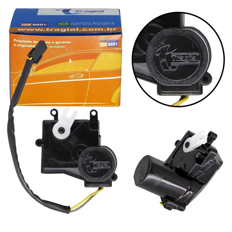 Kit Reposição Trava Elétrica Tragial TP2D - 2 Fios Porta Dianteira ou Traseira Direita em Oferta na Shopee