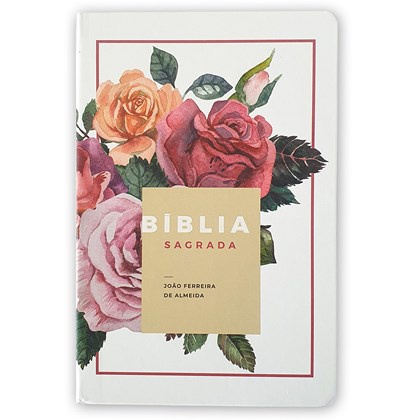 Bíblia Sagrada RC Letra normal Capa Dura - Capa Floral - Books & Magazines